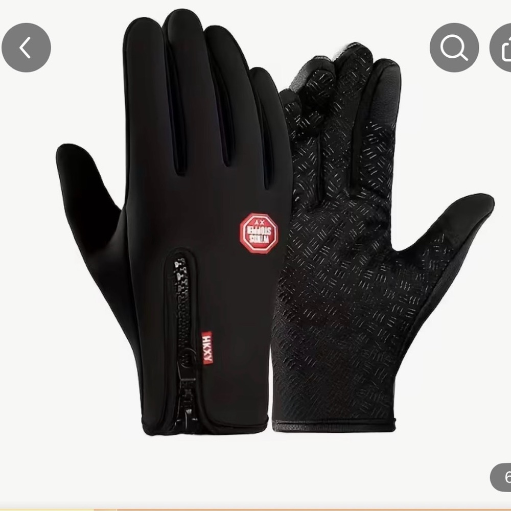 NWOT, Unisex, Winter Gloves, Seasonal Outdoor Fingerless Gloves, Large, J93